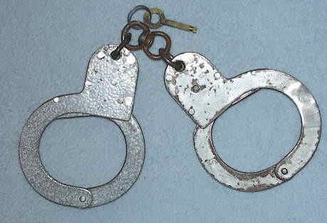 old austrian police handcuff